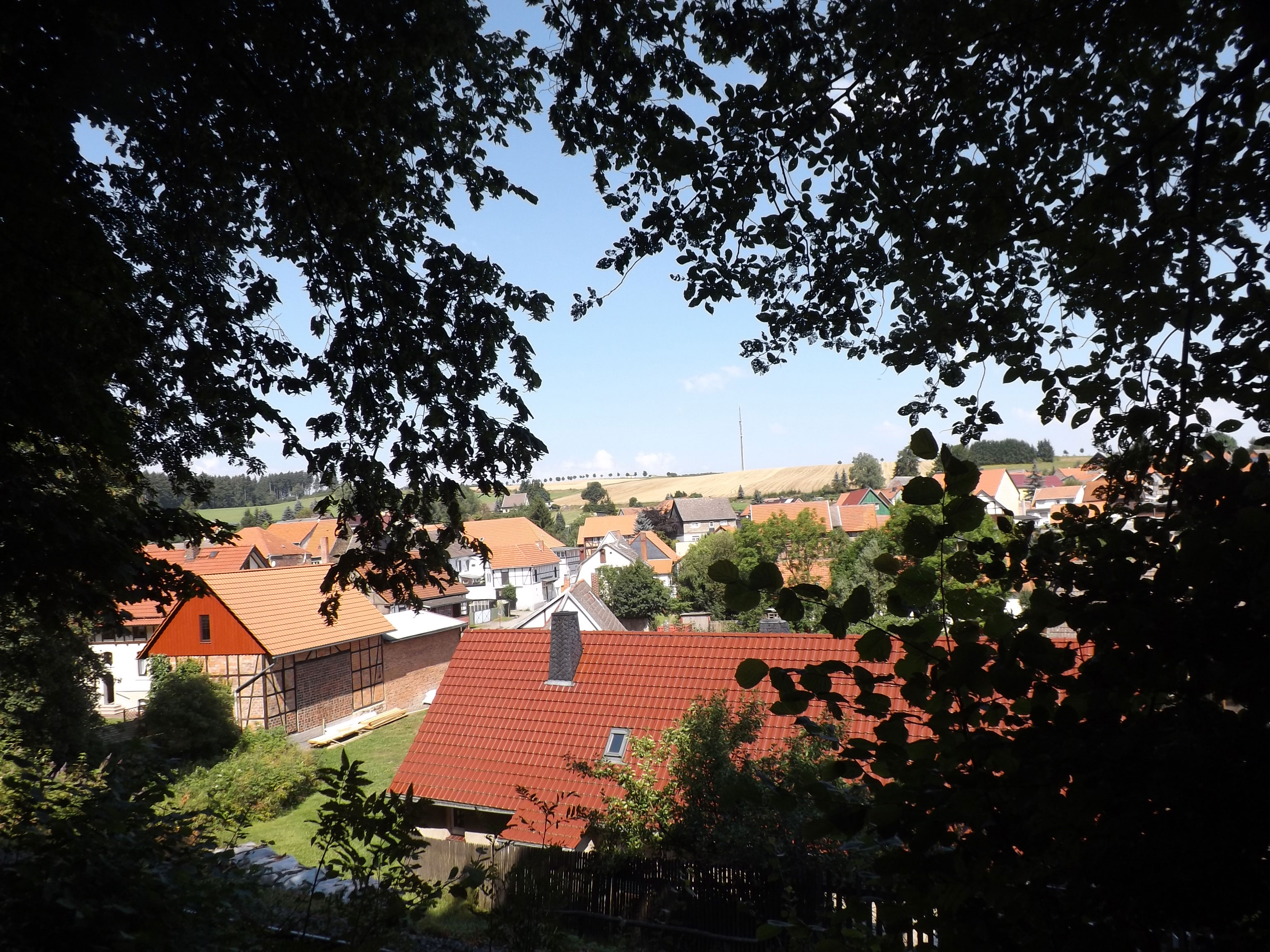 Dächer von Güntersberge
