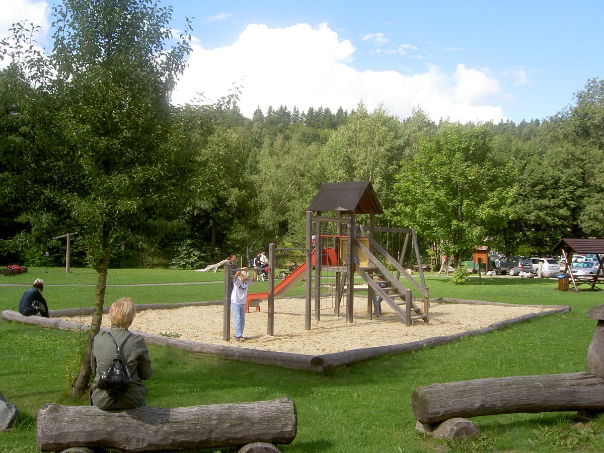 Spielplatz im Unterharzer Waldhof Silberhütte