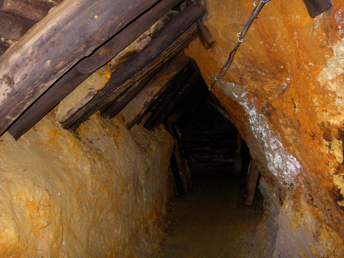 Bergwerkmuseum Grube Glasebach untertage